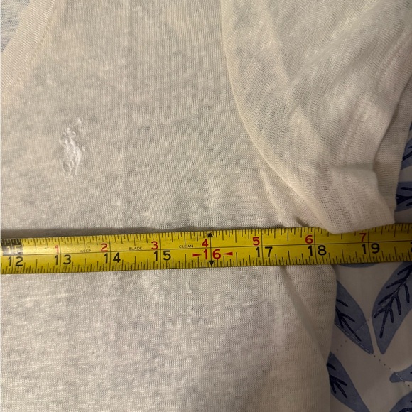 Polo by Ralph Lauren Women's White V-Neck Tee❗️ - Picture 5 of 8